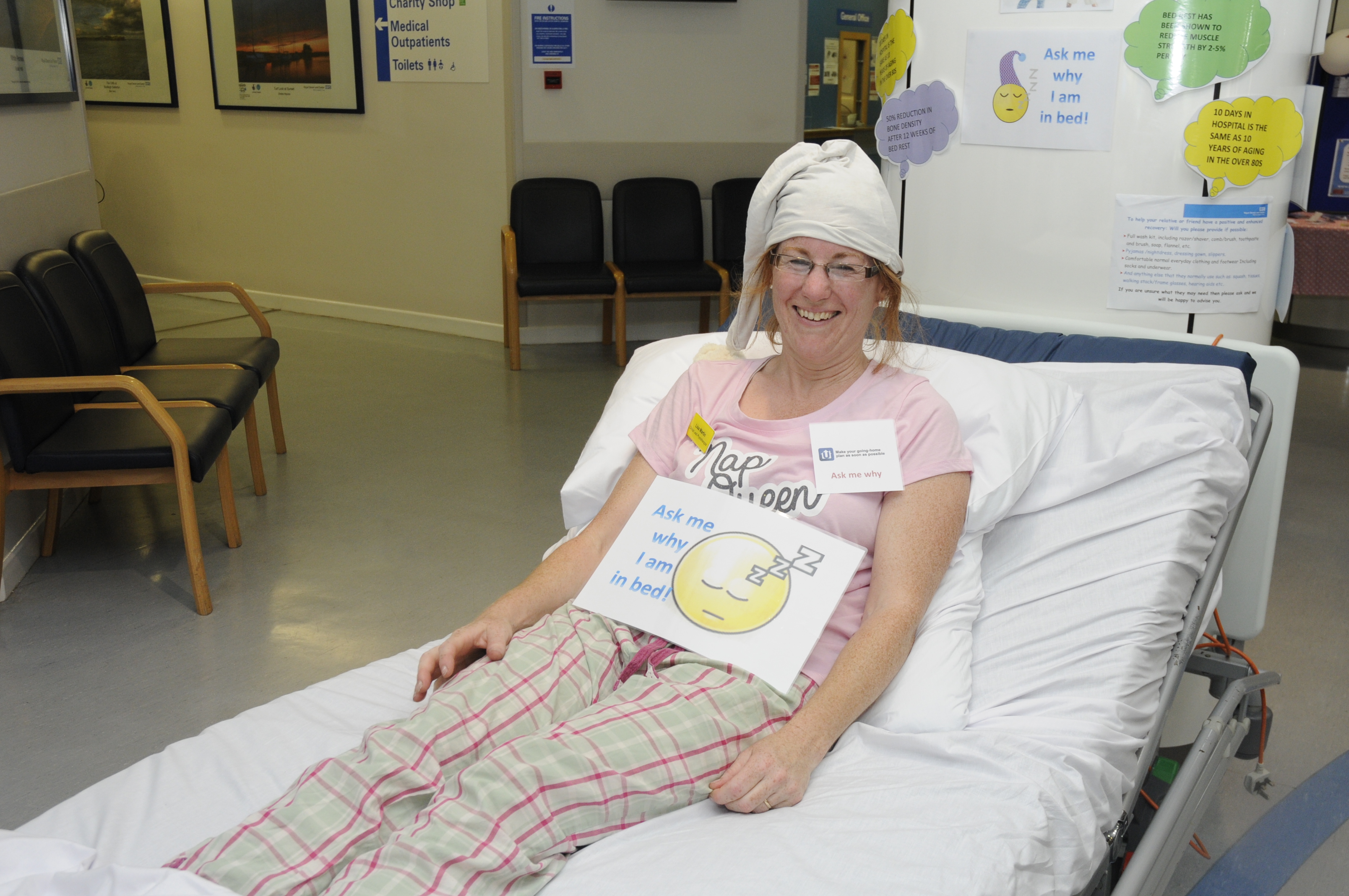 RD&E launches new campaign to end 'pyjama paralysis' and boost patient